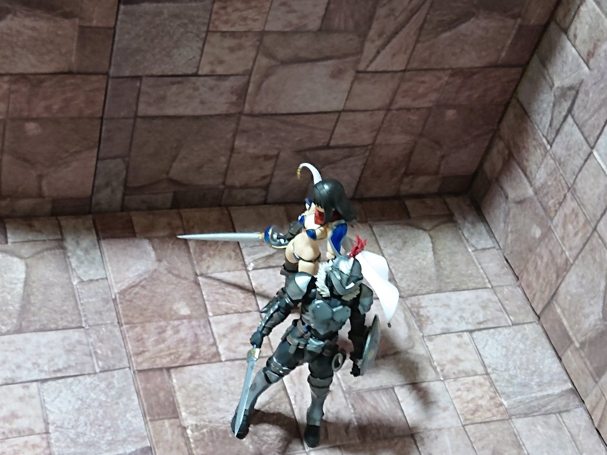 Jyuki 今日の療養分 最終回 ダイソーのボードとウォールパネルで石造りダンジョン風味