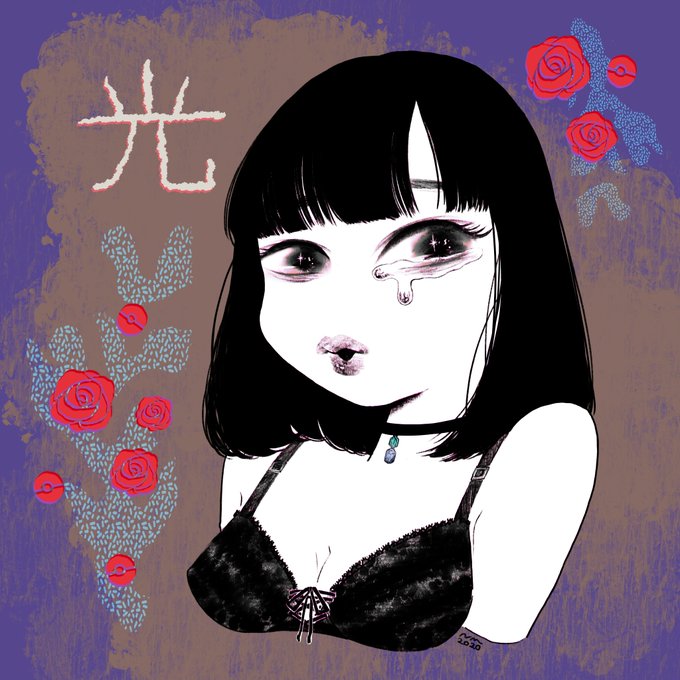 skebにてご依頼いただきありがとうございました! にくまん子さんのコミッション「初めまして!いつも応援しております。この機会にぜひアイコンをお願いしたいなと思いました。依頼内容なのですが、黒髪パッツンボブ、...」  #Skeb #Commission より 