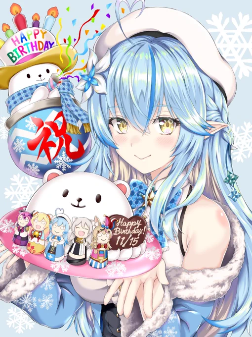 #これが私の代表作
気がついたらラミィさんばかりでした…。
#雪花ラミィ
#らみあ〜と 
