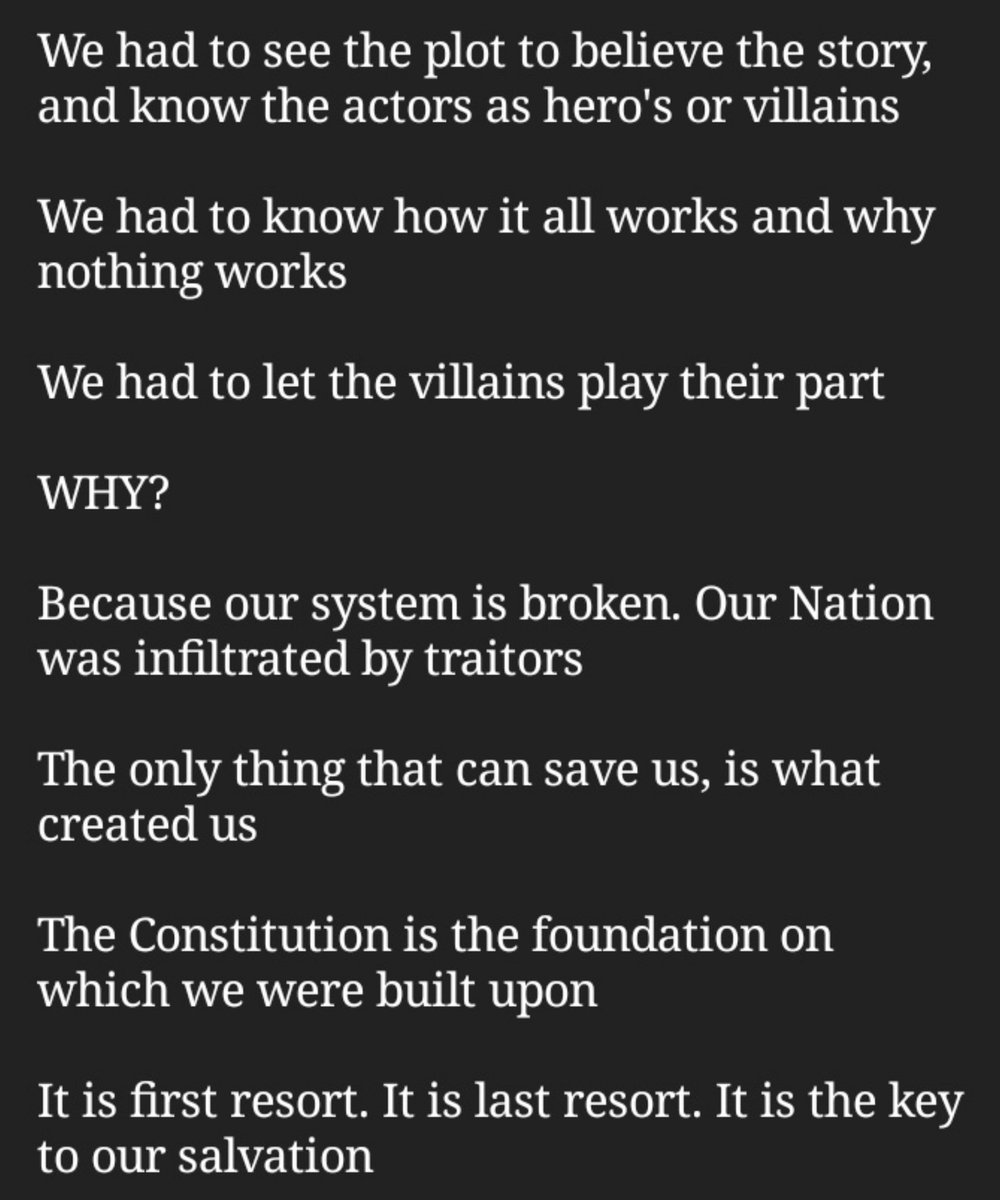 Military Tribunals & Global Election FraudThe past proves the futureOne must first see to knowYou are watching a movie play out in the real worldWe had to see the plot to believe the story, and know the actors as hero's or villains