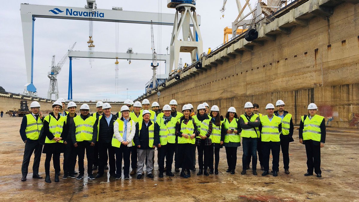 Workers call for a #recovery plan to keep shipyards, equipment suppliers &amp; full supply chain afloat. Europe's role as producer of high-tech, high-value and green vessels must be secured! +500,000 direct and +400,000 indirect jobs in the EU depend on it. 
🚢news.industriall-europe.eu/Article/532