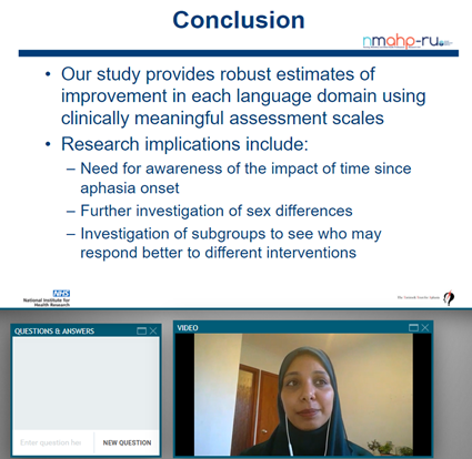 Impressive work. Conclusions from  @MyzoonAli who thanks the entire RELEASE team - teamwork!