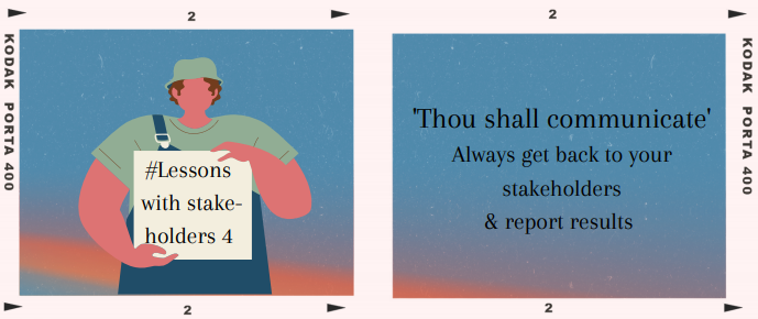 ACTeon_Env's tweet image. If you want to create impact, #communication is important 🙄
Projects should never just come and go, otherwise the next time environmental projects want to work with #stakeholders, they may say no.. #lessonswithstakeholders