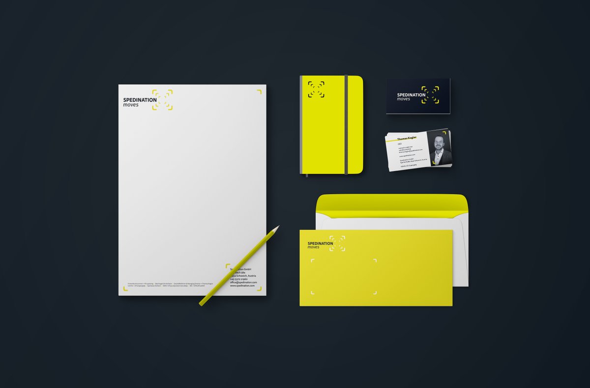 ++ NEUES PROJEKT ++ Brand Design für Spedination . GF T. Kogler dazu: "Punktlandung und perfekt in der Ausführung." hcg-corporate-designs.com/brand-design-s…

#branddesign #corporatedesign #corporateidentity #logodesign #design #logistik #transport #branding #marke #webdesign #visitenkarte #wix