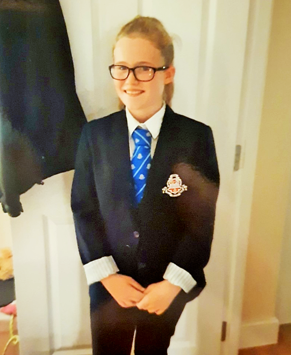 thisisgoradio's tweet photo. MISSING: Have you seen Katie Neville? Police are appealing for help finding the 13-year-old after she disappeared from school yesterday. She was last seen at around 1.15pm at Paisley Grammar School on Glasgow Road. Anyone with information is asked to call 101 https://t.co/uM129aOhdH