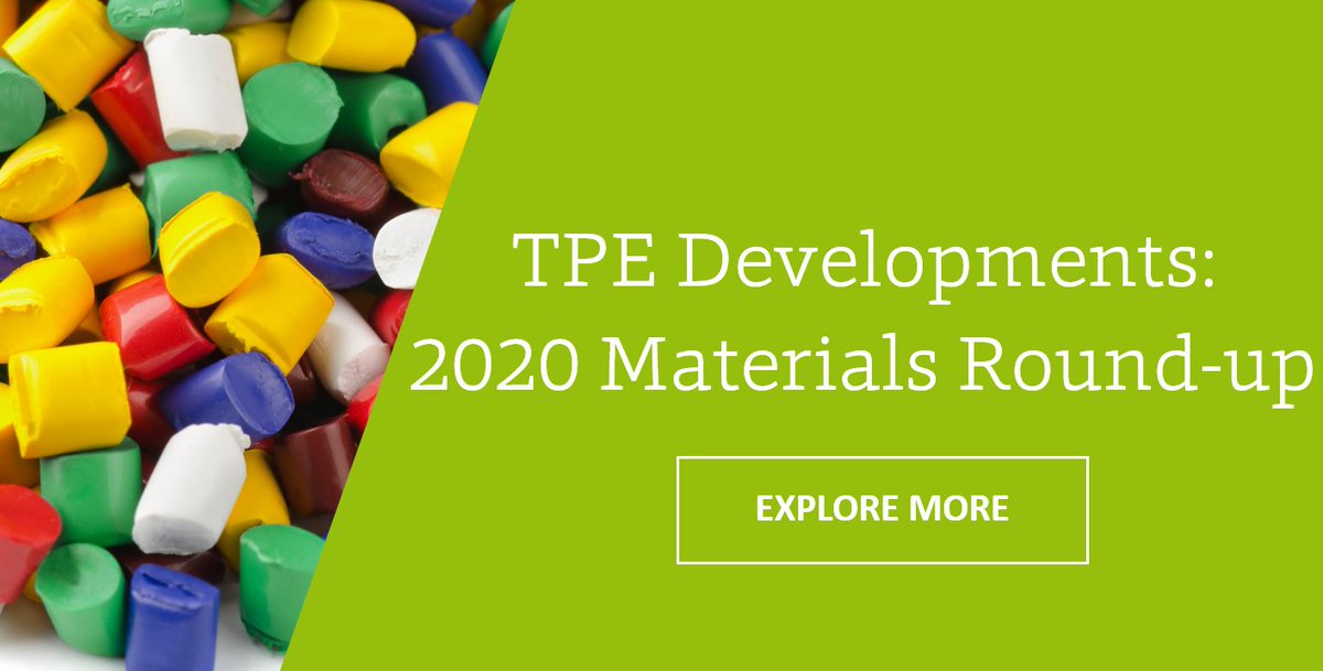 Check out some of the latest material advances in thermoplastic elastomers #TPE segment leading to the development of value-added products (soft-touch, flexible, high adhesion….) #plasticsindustry bit.ly/2JhFKe6