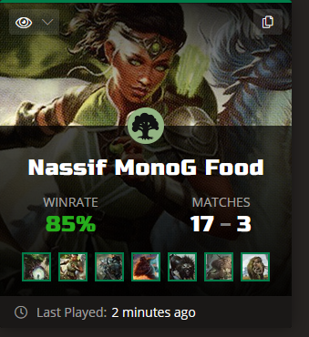 Crypenter1's tweet photo. Elle est vachement bieng cette decklist non ? @ArenaDecklists https://t.co/Cw32SV8Ref