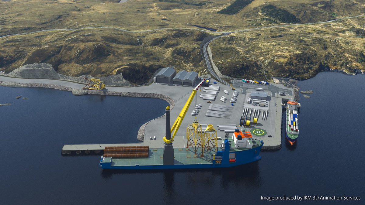 More than 200 jobs will be created through the development of the Stornoway Deep Water Terminal in the Outer Hebrides. The funding is made up of £10m from HIE, £37.5m from <a href="/cne_siar/">Comhairle nan Eilean</a> and £1.5m from the @SyHarbour 👉 ow.ly/h6zz50CGFGG @FergusEwingMSP