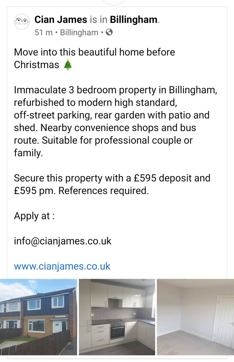 Property for rent in #Billingham 
#rental