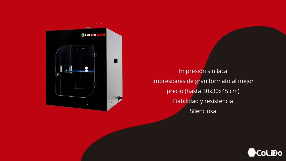 ¿Conoces nuestra impresora Colido X3045? ¡Descubre todas sus características! Una #impresora3D para #imprimir3D en #granformato. ¡No dudes en preguntarnos sobre ella!