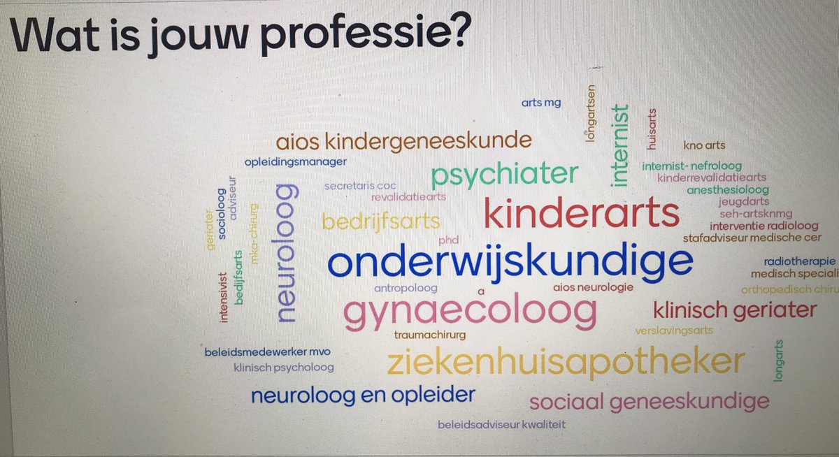 In goed interprofessioneel gezelschap  #MMVcongres in gesprek over #professioneelopleiden #Opleiden2025 Dank aan deelnemers en onze gastsprekers <a href="/ClemensRommers/">Clemens Rommers</a> Jacqueline Bustraan Saskia Oosterbaan Henk Berendse