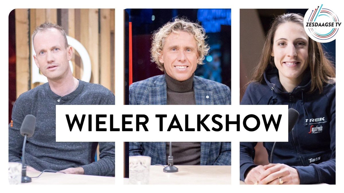 Vanavond geen zin in voetbal ⚽️  <a href="/rtvrijnmond/">RTVRIJNMOND</a> zend een leuke wieler talkshow uit. #zesdaagseTV met <a href="/lucinda_brand/">Lucinda Brand</a> <a href="/BoogerdLive/">Michael Boogerd</a> <a href="/PieterWeening/">Pieter Weening</a> <a href="/BartNolles/">Bart Nolles</a>  <a href="/JohndenBraber/">John den Braber OLY</a>