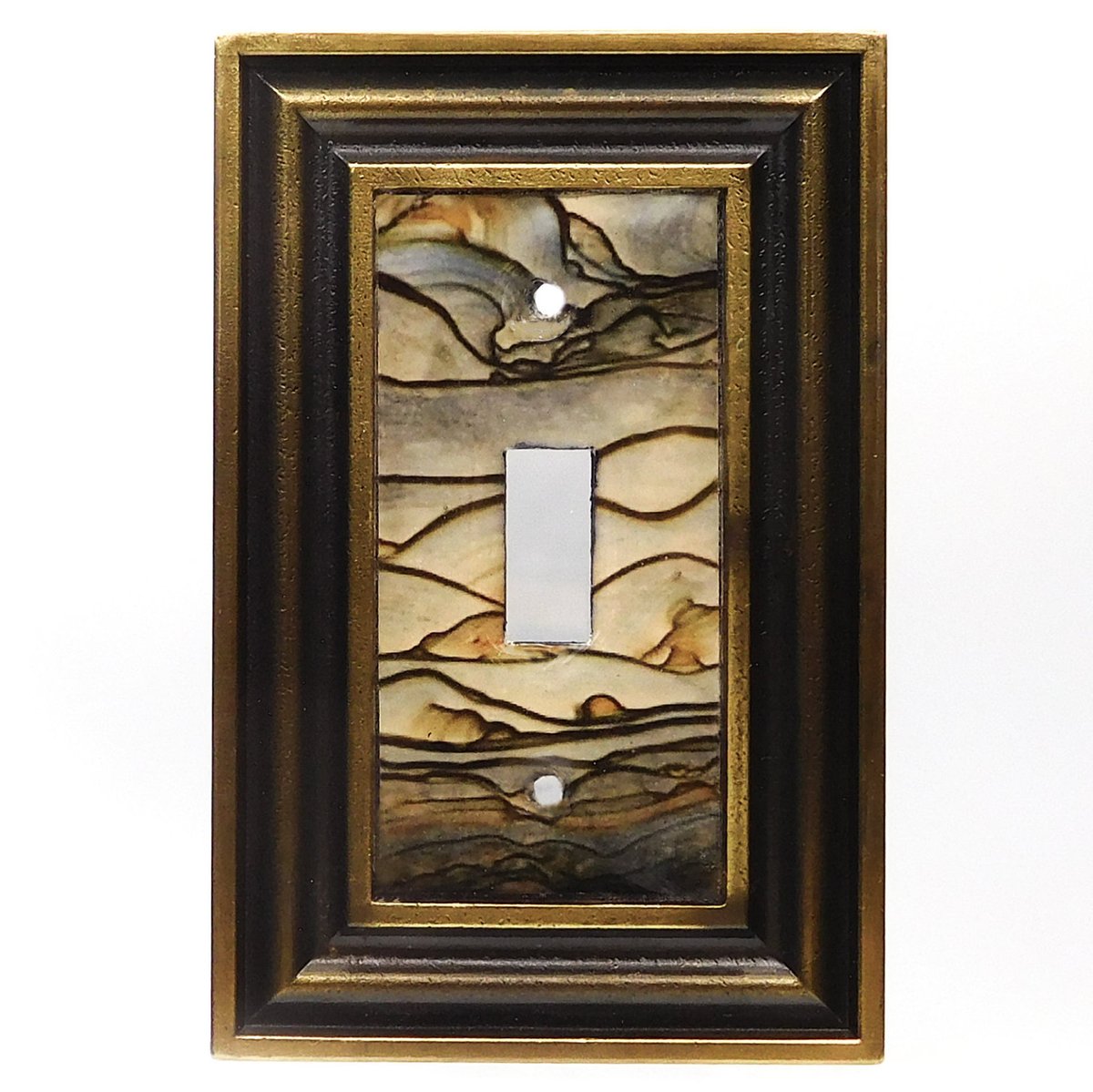 serra_artcraft's tweet photo. New in my #etsy shop: Distant Hills Wall Plate: Secret Landscapes Light Switch Plate Series https://t.co/SohW175Mtv #brown #blue #entryway #metal #lightswitchplate #antiquebrass #rustic #jasper #stonepattern #makeitmeaningful https://t.co/PIQ23AU2ve