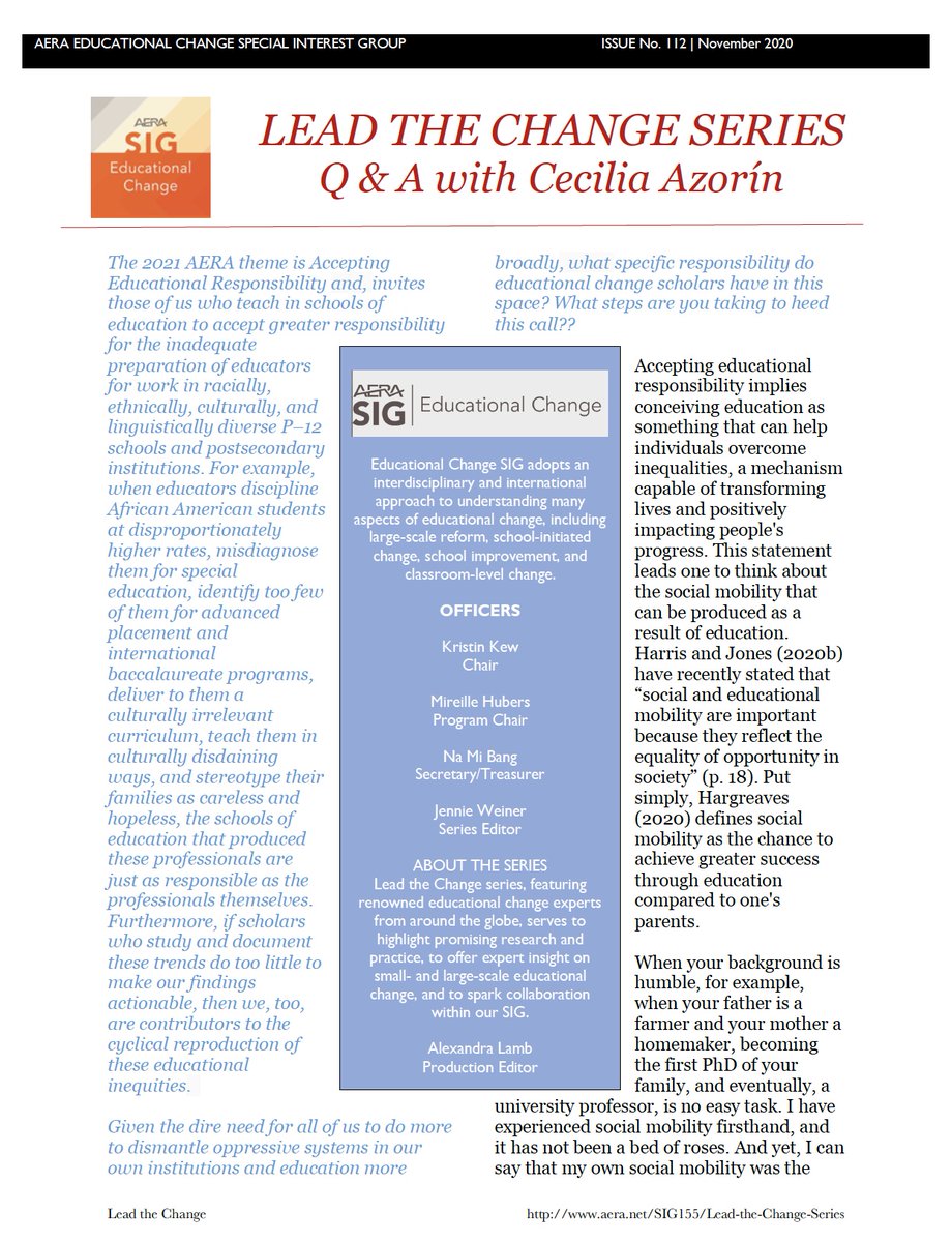 CeciliaAzorin's tweet photo. “The school cannot and must not leave anyone behind; on the contrary, it must set itself up as a guarantor of the right to a truly inclusive, equitable and quality education, without exceptions.”👇https://t.co/eomgUcm7Vo @AlmaHarris1 @MichelleSJones1 @MichaelFullan1 @HargreavesBC https://t.co/TSiGQYWrNN
