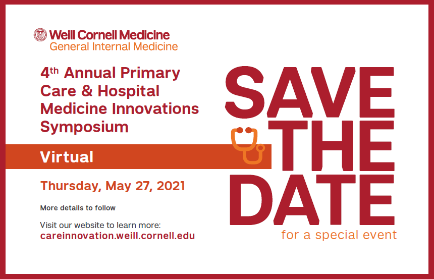 General Internal Medicine (@wcmgim) on Twitter photo SAVE THE DATE! <a href="/MonikaSafford/">Monika SaffordMD</a> <a href="/JudyTungMD/">Judy Tung</a> <a href="/aevansDHM/">Arthur Evans</a> <a href="/thollenbergmd/">Tony Hollenberg</a> <a href="/mad_sters/">Madeline Sterling, MD, MPH, FAHA</a> <a href="/JustinJWChoi/">Justin Choi</a> @ARamsdell3 <a href="/AliceTangMD/">Alice Tang MD MHPE</a> <a href="/SusanaMoralesM8/">Susana Morales MD</a> <a href="/Joe_ShinMD/">Joe Shin</a> <a href="/MesiAnita/">Anita Mesi</a> #WCMDeptOfMed #SpreadTheWord SAVE THE DATE! <a href="/MonikaSafford/">Monika SaffordMD</a> <a href="/JudyTungMD/">Judy Tung</a> <a href="/aevansDHM/">Arthur Evans</a> <a href="/thollenbergmd/">Tony Hollenberg</a> <a href="/mad_sters/">Madeline Sterling, MD, MPH, FAHA</a> <a href="/JustinJWChoi/">Justin Choi</a> @ARamsdell3 <a href="/AliceTangMD/">Alice Tang MD MHPE</a> <a href="/SusanaMoralesM8/">Susana Morales MD</a> <a href="/Joe_ShinMD/">Joe Shin</a> <a href="/MesiAnita/">Anita Mesi</a> #WCMDeptOfMed #SpreadTheWord