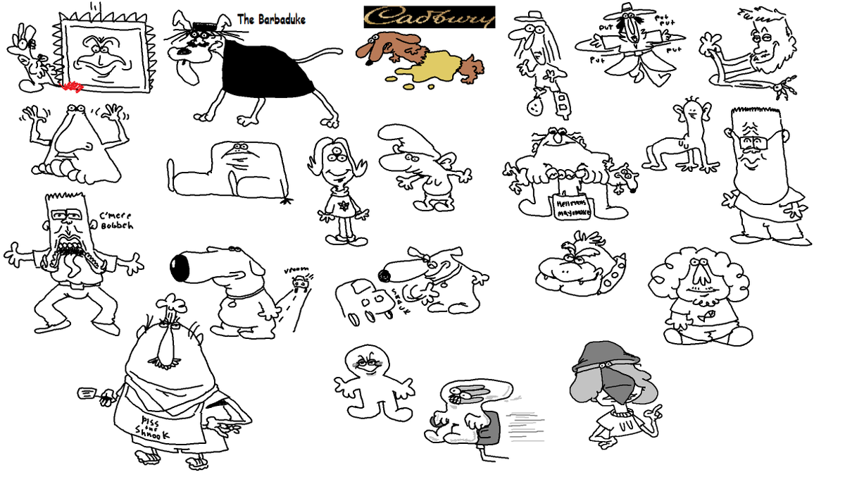 Some break time doodles 
