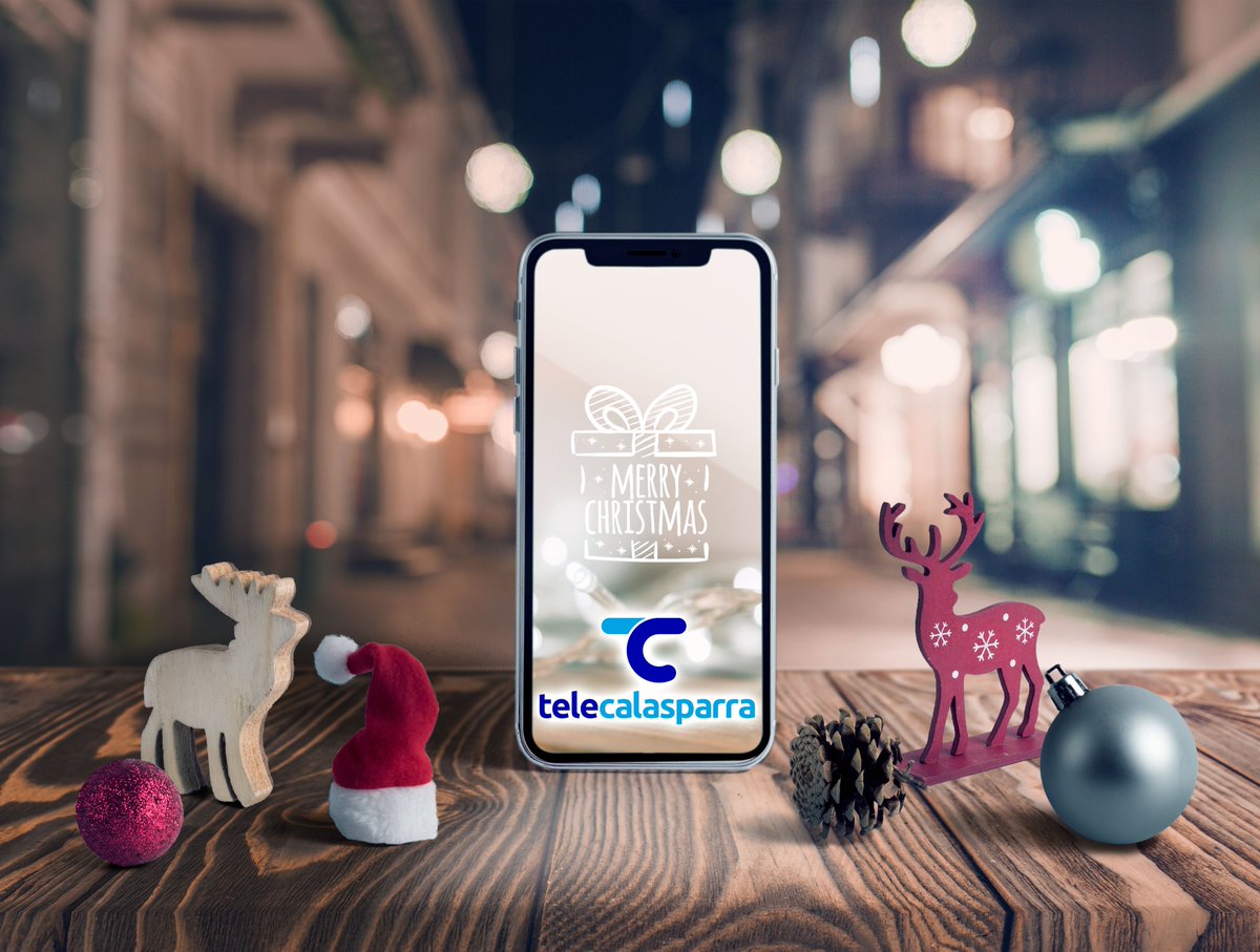 Tele_Calasparra's tweet photo. Esta Navidad envía las mejores felicitaciones con nuestras tarifas de #TelefoníaMóvil 🤳🎄📲

Llamadas ilimitadas y una cantidad de GB que no podrás gastar 😅

Infórmate ya en nuestras oficinas o en el 968 95 52 06. 📍

#Navidad2020 #Internet #Telefonía #Televisión https://t.co/tu5ff2Gn8k