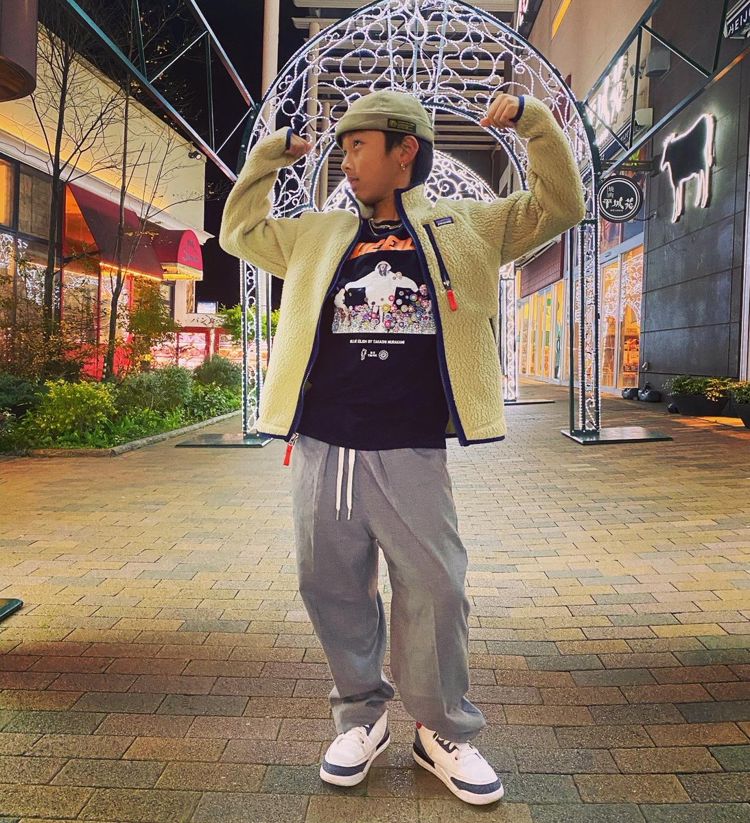 冬の一枚
#キッズファッション#男の子コーデ