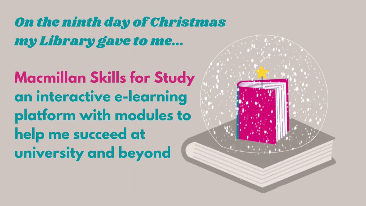 UniWestLib's tweet photo. Need help with critical thinking, referencing and/or academic writing? Click over to
https://t.co/iJcePtxjEH - a new e-learning platform with 12 modules designed to help you ace your studies (and prepare for your career too!)
#OnlineLibrary #SkillsForStudy #9thDayOfChristmas https://t.co/H43EDOPi4R