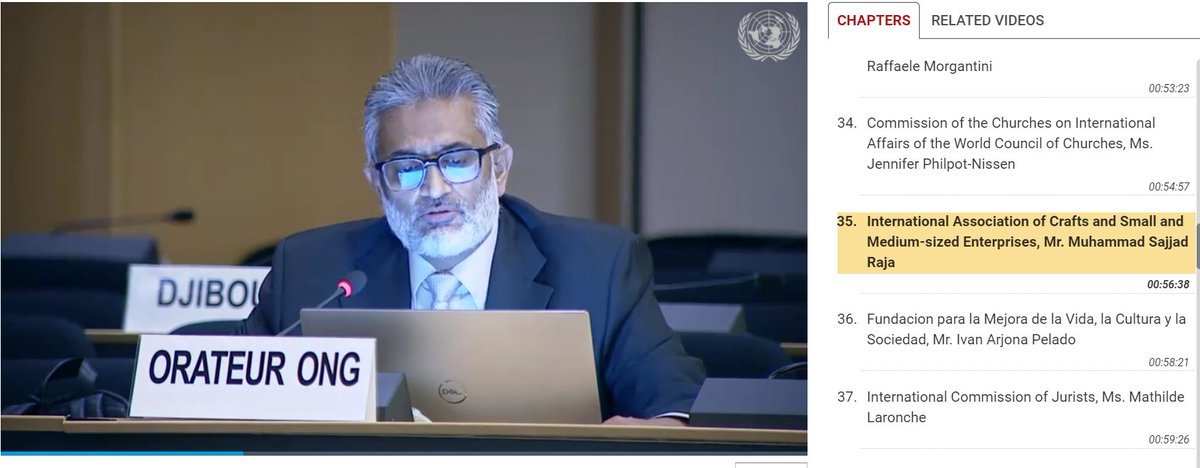 Then we have  @NEP_JKGBL Mr. Sajjad Raja, the new darling of Mr. Kaul. India used the same proxy NGO which she used to give the stage to Mr. Arungzed to do the bidding for PTM, for Mr. Sajjad Raja.