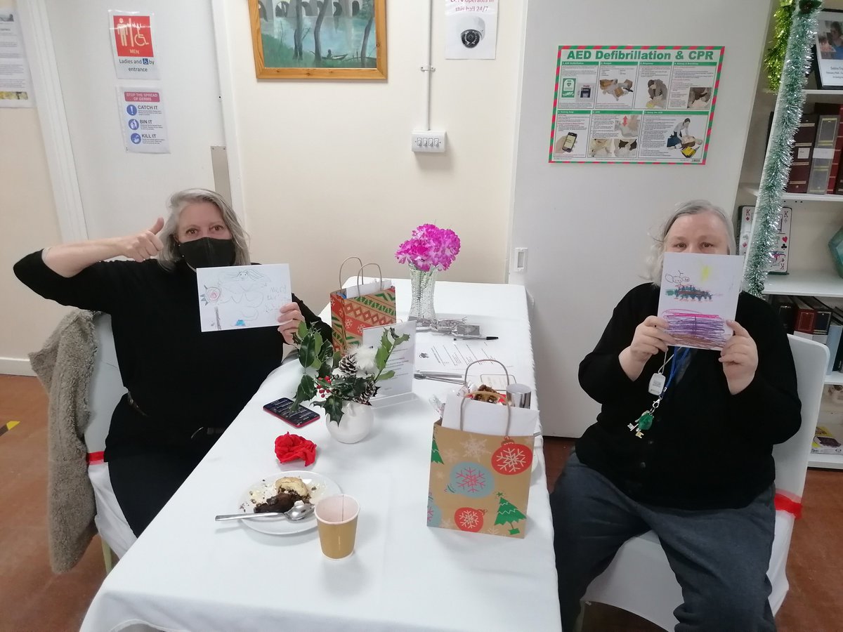 'I never expected this! Please thank all the children, from all of us' &amp; 'This has made my Christmas already!' - <a href="/HollyLodgeCC/">Holly Lodge Community Centre</a> have received their Christmas paintings from our pupils! Heart warming feedback #HighgateSchool #NotAlone #JoyOfGiving #Community #Together