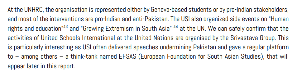 Lastly, we have Mr. Junaid Qureshi  @JQ_plaintalk son of famous raw agent Hashim  @JKDLP. Mr. Junaid is heading EFSAS a Think Tank and is the most organized propaganda organ against Pakistan. This report is irrefutable evidence that these individuals are on Raw's payroll.