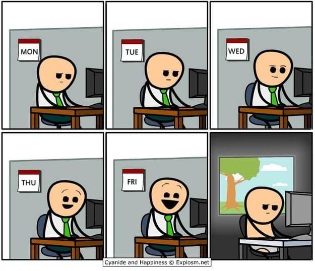 beattheboss4's tweet photo. Work Hard. Play Hard!! 😂

Relieve the stress of the week with Beat the Boss!! 👊
https://t.co/6JQ1E4MMfO

Source: https://t.co/LYMAPpIRHR

#beattheboss #btb4 #stressrelief #workmeme #comic https://t.co/9mAYLeot8d