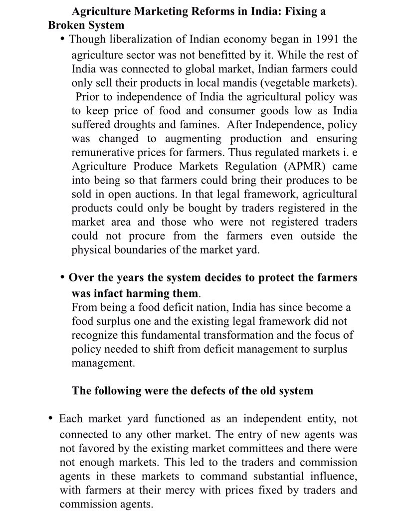 IndEmbSur's tweet image. #AgriReforms