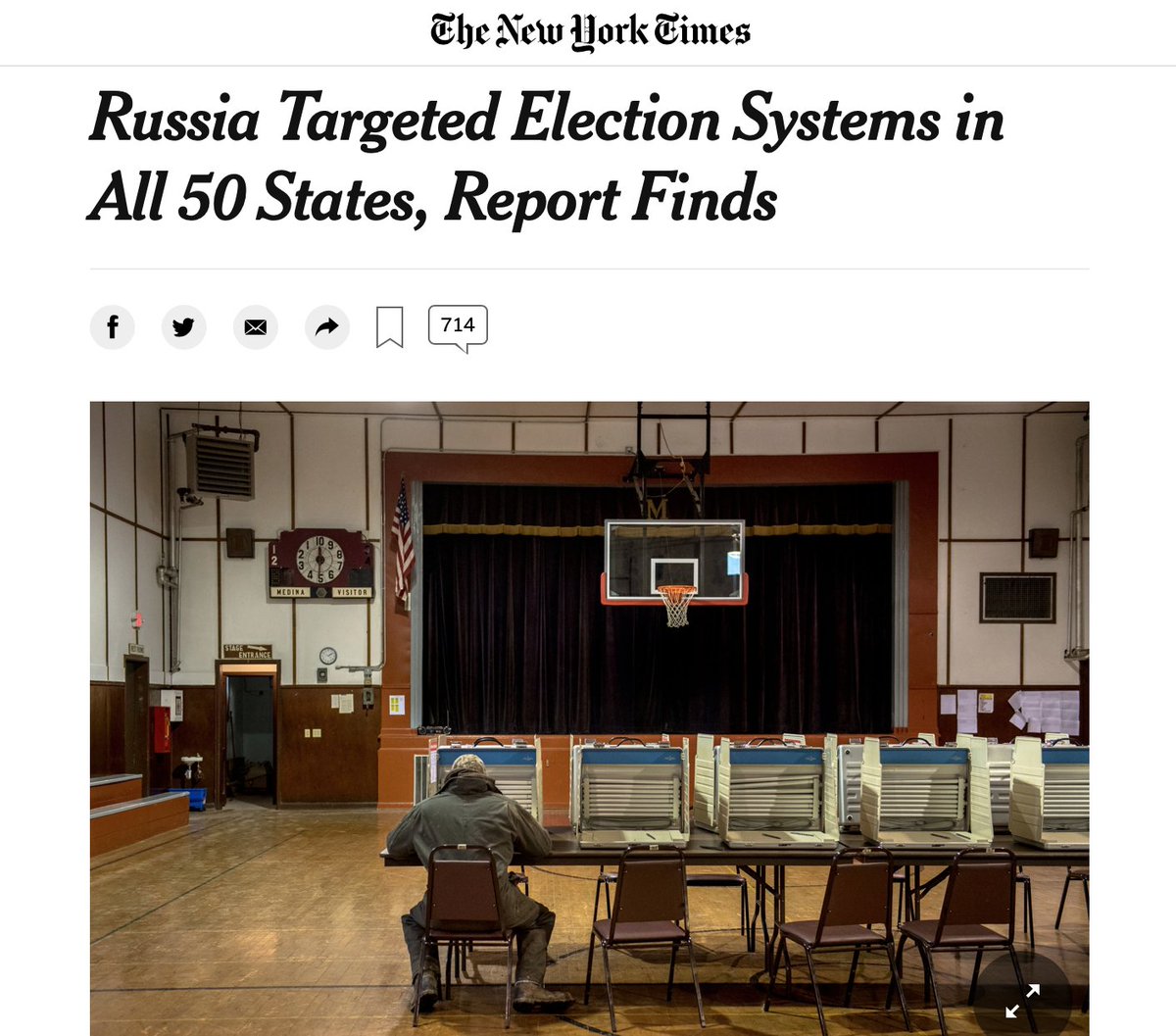 But how would they add voters to voting rolls? You'd need an opportunity.Coincidentally we know...THE SENATE INTELLIGENCE COMMITTEE CONCLUDED ELECTION SYSTEMS IN ALL 50 STATES WERE TARGETED BY RUSSIARussia wouldn't do it for shits & giggles. Could they have added names?