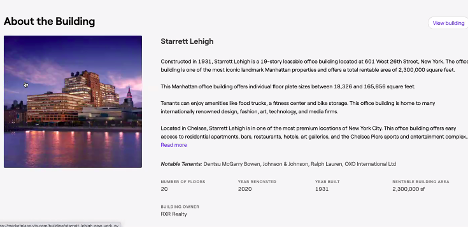 . @NickRomito previews how good  @WeAreVTS makes  @starrettlehigh look for  #creatives VTS produces the content and experience needed to prequalify inbounds"Tenants only shortlist if they can see it first digitally" Iphone vids and 3D tours won't suffice