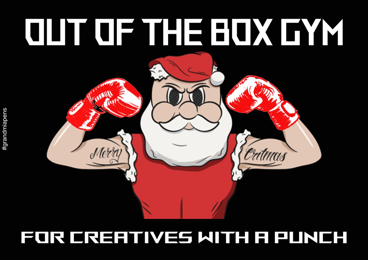 grandmiapens's tweet photo. Out of the box gym @OneMinuteBriefs @father_critmas @TheDrum #creativegym #MerryCritmas #Christmas #boxing #fun https://t.co/rQZqBSwedk