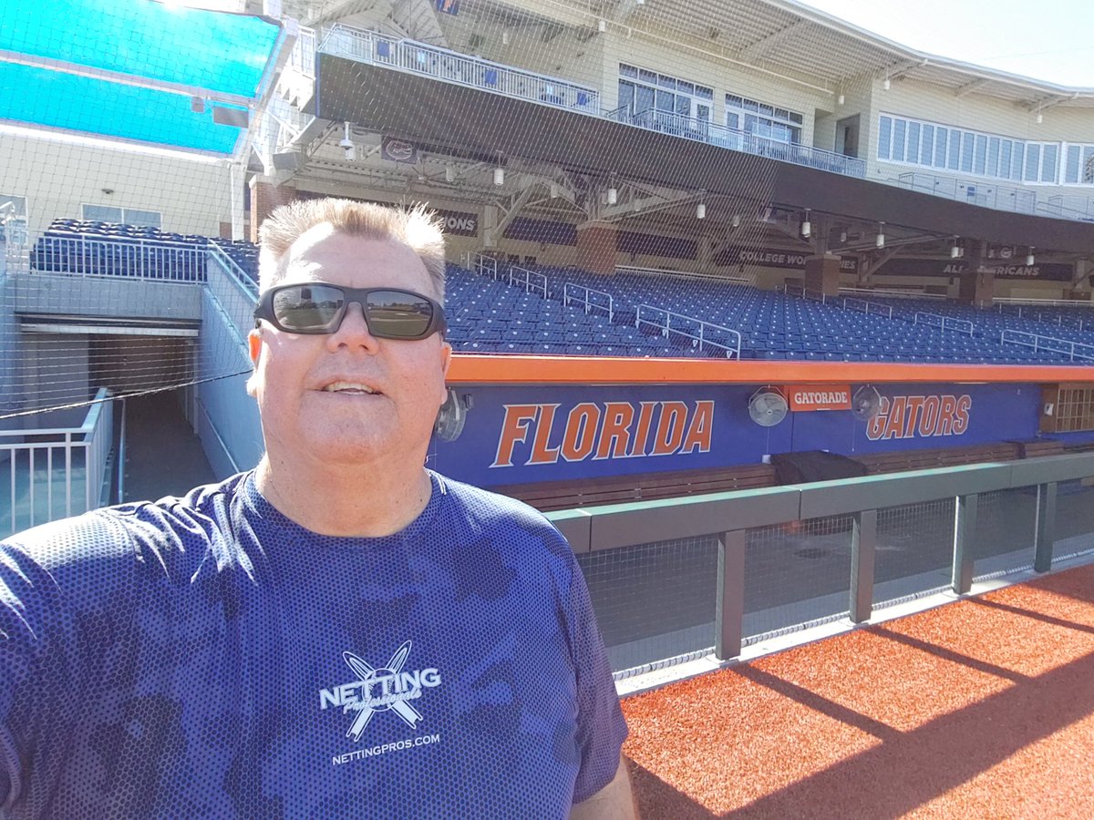 BurbankJohnny's tweet image. Beautiful day at the FLORIDA BALLPARK 🐊🐊🐊 #nettingpros #netcommanders #Dyneema