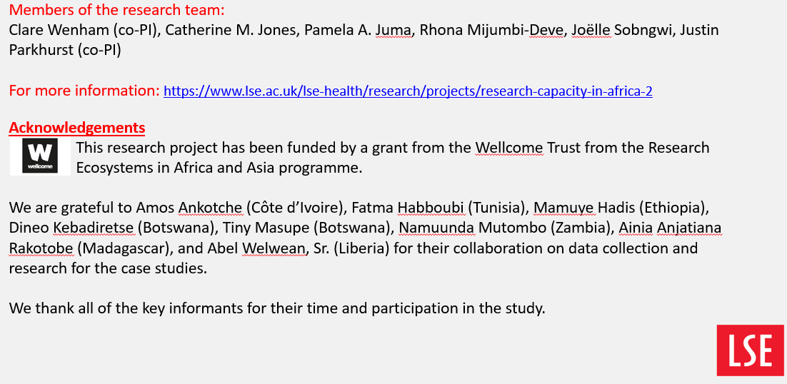 👇Sneak peek at framework from comparative analysis of 9 case studies on developing national #healthresearch systems in Africa. Research with @clarewenham @atienopam @rhona_ona J Sobngwi @justinparkhurst - more results & products coming soon! @LSEGlobalHealth @LSEHealthPolicy