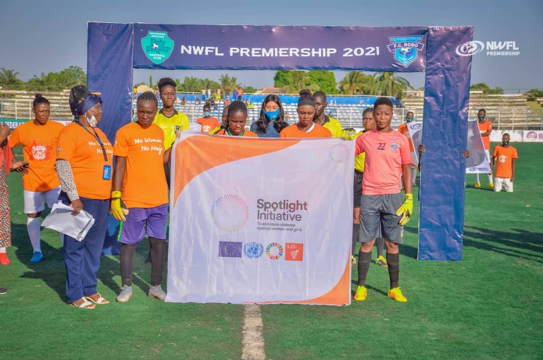amazons_fc's tweet photo. NWFL Premiership 2021🏆
MatchDay 1️⃣

🏟️Lafia City Stadium, Lafia
 Nasarawa Amazons 0️⃣ 🆚 FC Robo Queens 1️⃣

62" Mariam Aluko's low volley touched Akinwande's hand and the home team appealed for a penalty, but the referee looked away. GAME ON!! 
#NASROB
#NWFLPremiership2021. https://t.co/WjQE1tYDOs