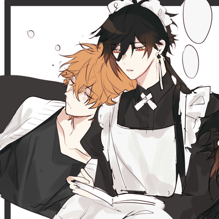 Bulter/Maid!Zhongli and Master!Childe ??
??Thank you so much for your support ?? 