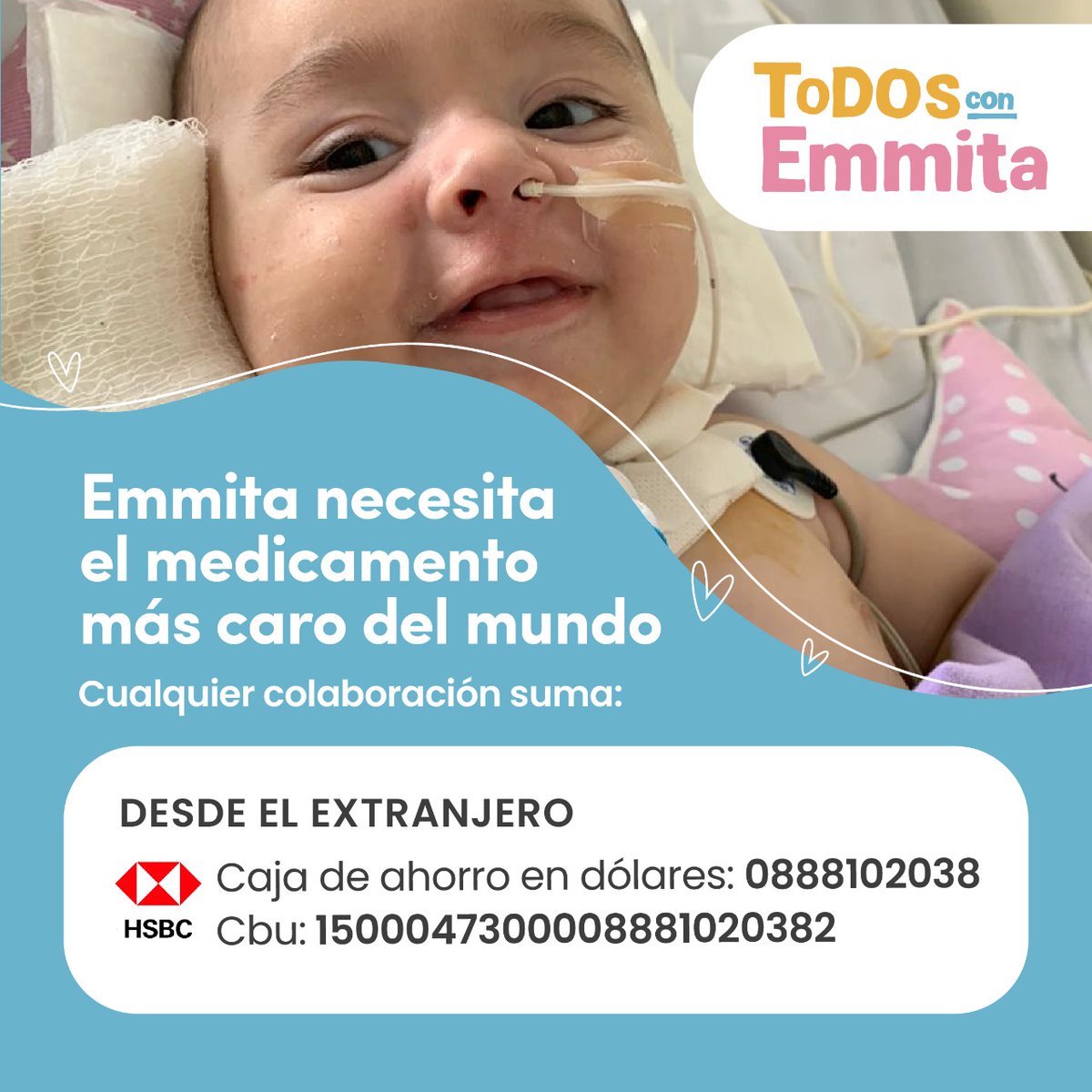 todosconemmita's tweet photo. Hola soy emmita, tengo 7 meses y tengo AME 1 
Por favor no dejen de ayudar y compartir
#todosconemmita 

Web: https://t.co/hRLemnuMwo https://t.co/nckg9xPpL4
