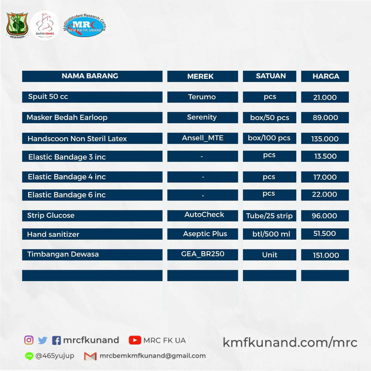 MRC FK UNAND tweet media