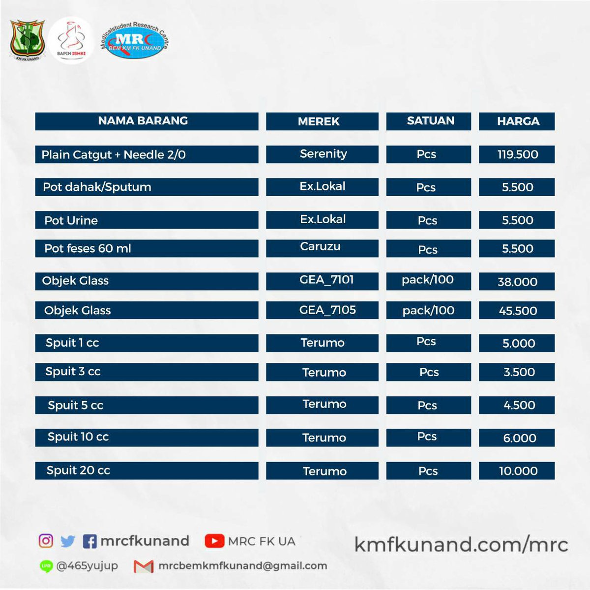 MRC FK UNAND tweet media