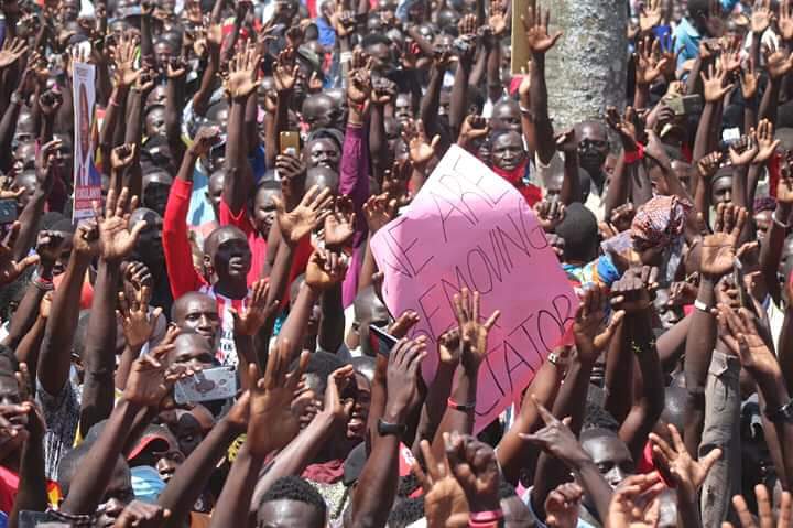 ZeddicusG's tweet photo. RAISE YOUR HAND
If you have enjoyed the heck out of watching KYAGULANYI SSENTAMU ROBERT aka Bobi wine win the election again, and again, and again, and again, and again https://t.co/QvdHbmeoLR