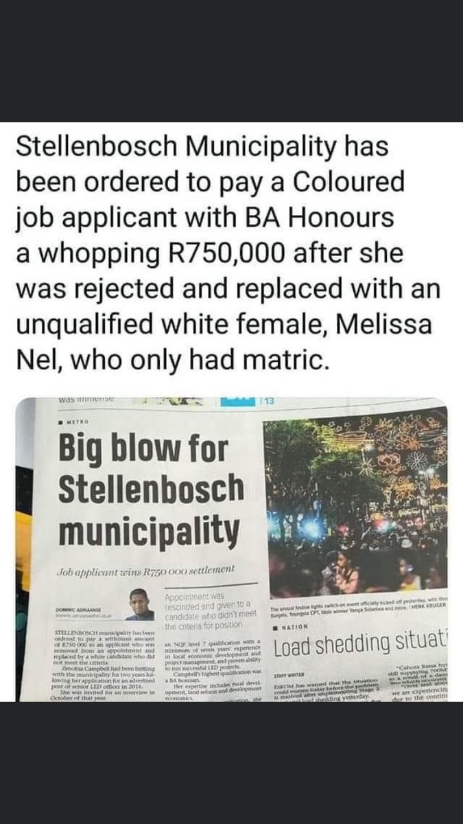 Is this true <a href="/Our_DA/">Democratic Alliance</a> <a href="/helenzille/">Helen Zille</a> <a href="/jsteenhuisen/">John Steenhuisen MP</a>?