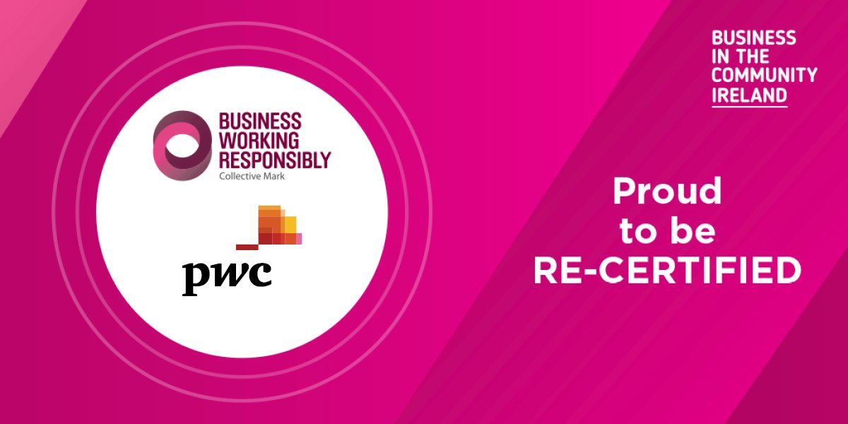We are proud to have been re-certified with the @BITCIreland Business Working Responsibly mark, a validation of our true commitment to CSR and Sustainability #BWRMark