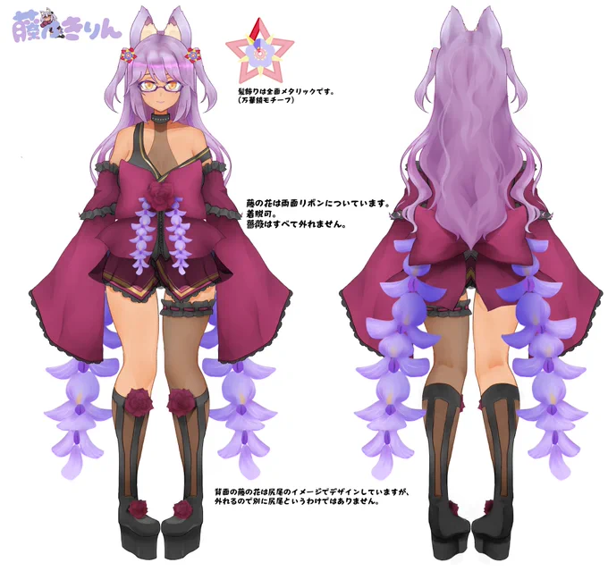 #これが私の代表作
オリジナルだとVtuberのデザインなどしてます 