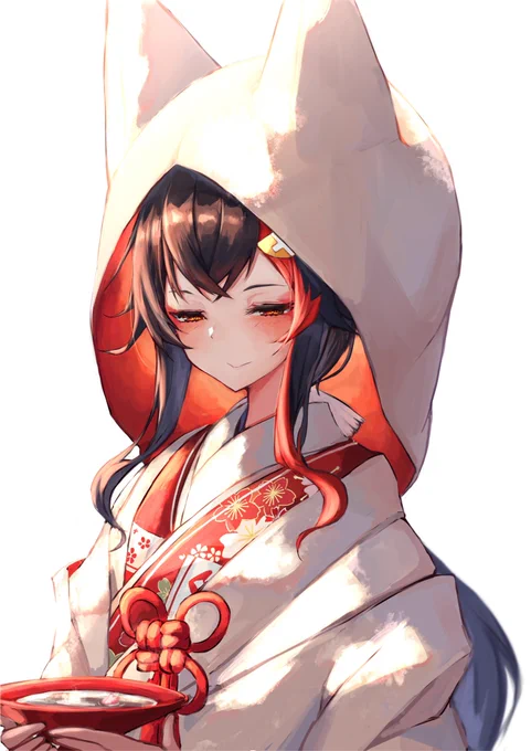 #みおーん絵
白無垢姿のみおしゃ綺麗すぎでしょう‼️ 