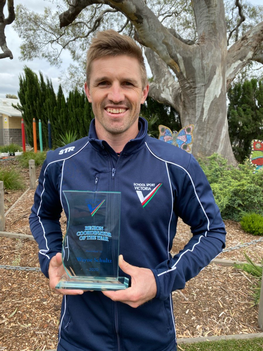 Big congratulations <a href="/WSchultz44/">Wayne Schultz</a> 
SSV Region coordinator of the year! 🏆
You have a big impact on so many teachers and students across the state. Glad we have you at <a href="/RoxyParkPS/">Roxburgh Park Primary School</a> 😃