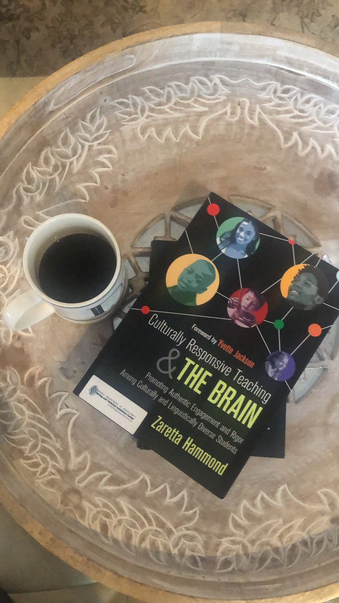 ADownham's tweet image. This morning’s coffee and a chapter made me reflect on my virtual teaching and realize that there are aspects of my in person instruction that grow my students that haven’t transferred to virtual. Time to adjust. #reflection #vbalwayslearning