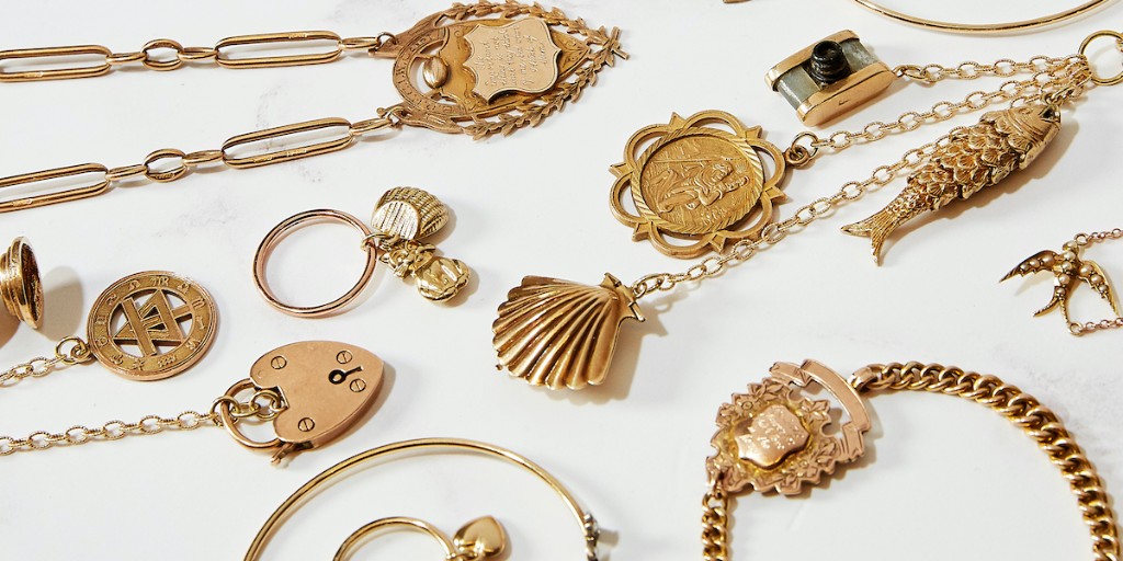 Liberty London on X: New Additions: Reimaging Victorian and vintage  jewellery as future heirlooms, Annina Vogel channels her passion for  antique gold charms into an eminently wearable jewellery collection that  drips with