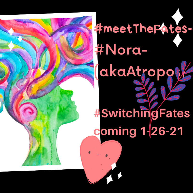 stacieramey's tweet photo. Ahhh Nora. She's focused. She's Determined. She must manifest. When she cuts the thread, someone dies.
#meetTheFates #SwitchingFates
1-26-21 #urbanfantasy #mythology #saveCourtney #swimforyourlife #whatifyoucouldcheatdeath? https://t.co/UtjVvitBDr