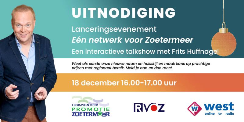 Hee Zoetermeerse ondernemers!? Hier moet je bij zijn. Even aanmelden nog: lnkd.in/eJs5G4g