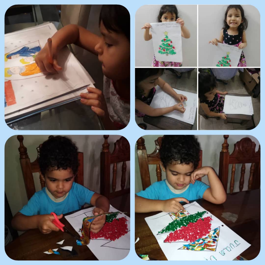 Siguiendo y poniendo en práctica, las costumbres y tradiciones en esta época "Navideña" 🎄👨‍👩‍👦🍱 Realización de trabajos por Nuestros Niños y Niñas 👏💓   <a href="/charlychaves/">Charly Rojas Chaves</a> @MPPEDUCACION @ZonaEducTachira <a href="/Aranero2R/">arañero2REDES</a> <a href="/clifpsc/">CLIFPMV Municipio San Cristóbal</a>