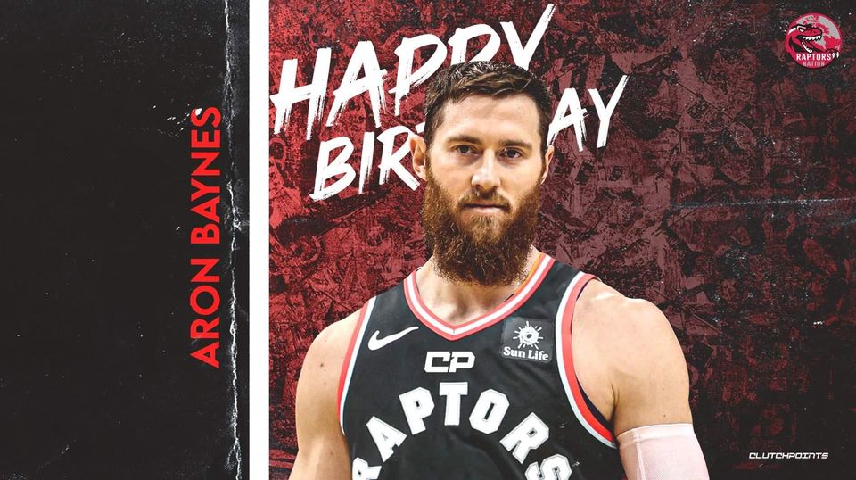 Join Raptors Nation in wishing Aron Baynes a happy 34th birthday!  